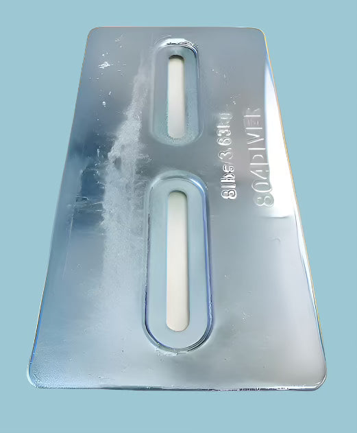 SP-50 Bolt-on Transom Zinc Plate Anode DIVER PLATE *Best Seller*