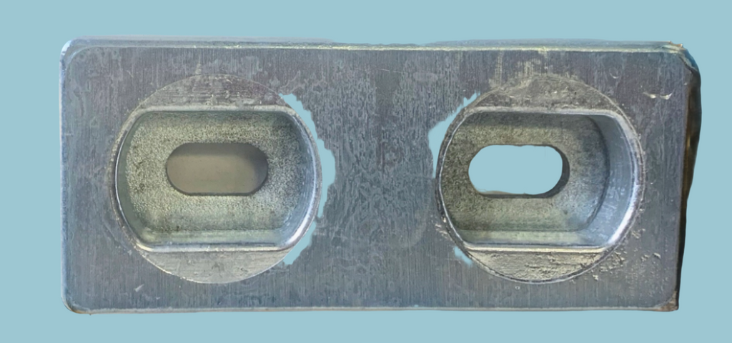 TA-3 Bolt-on boatZinc Anode Trim ZHC3 Zinc Anodes marine part
