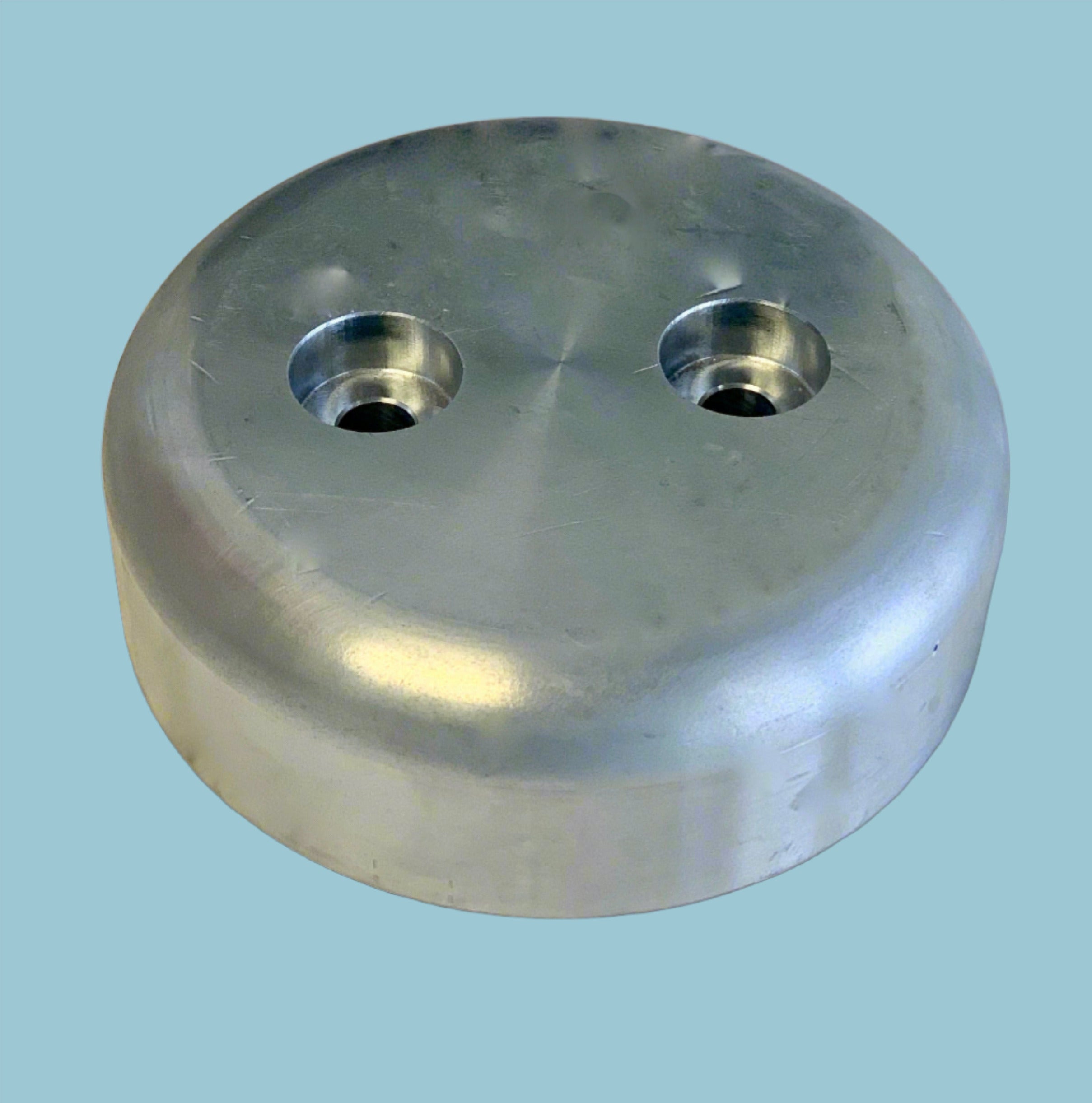 HAMILTON JET BIG ROUND ZINC or ALUMINUM PLATE/ ZNGUY 02526