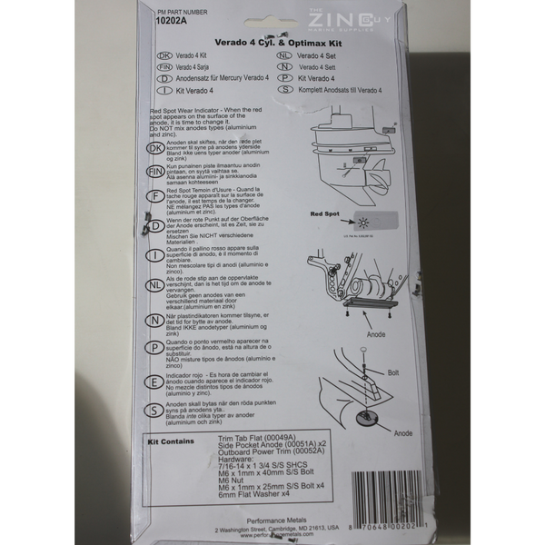 Verado 4 cylinder & Optimax Kit Mercury