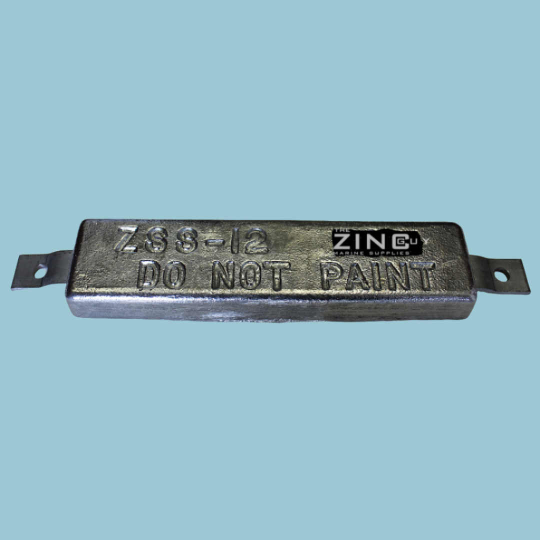 M-12S Weld-on Zinc Anode w/Slotted Strap *Best Seller*