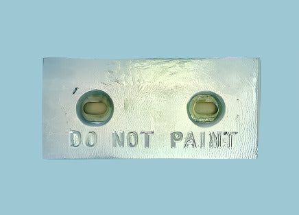 TH-24S Slotted Hole ZNGUY Bolt-on Zinc  ZHC23 Plate Anode *Best Seller*