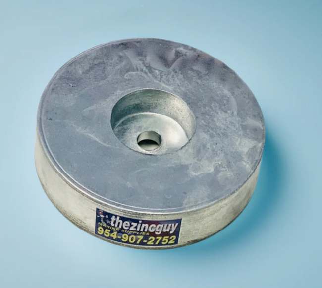 Vi-Ａnode Ｅlegante Environmental zinc anode 15.5 kg flush, Eco-Anode 155-Z - Cathwell