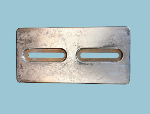 SP-50 Bolt-on Transom Zinc Plate Anode DIVER PLATE *Best Seller*