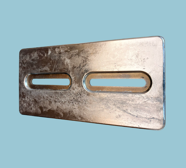 SP-50 Bolt-on Transom Zinc Plate Anode DIVER PLATE *Best Seller*