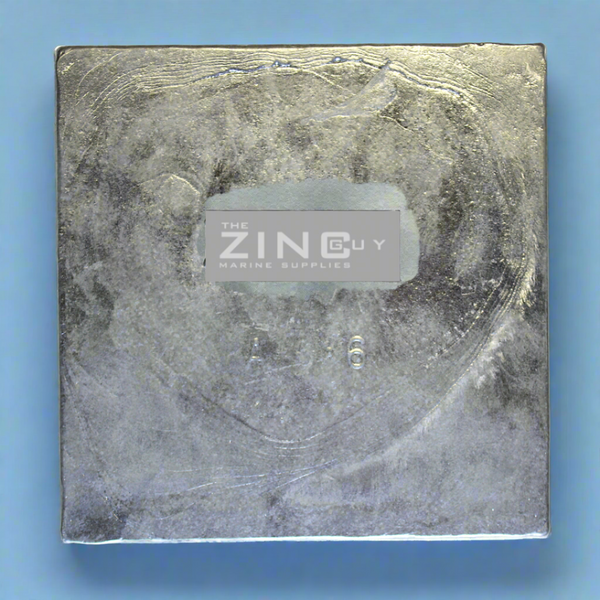 A-6 x 6 Bolt-on Zinc Plate Anode