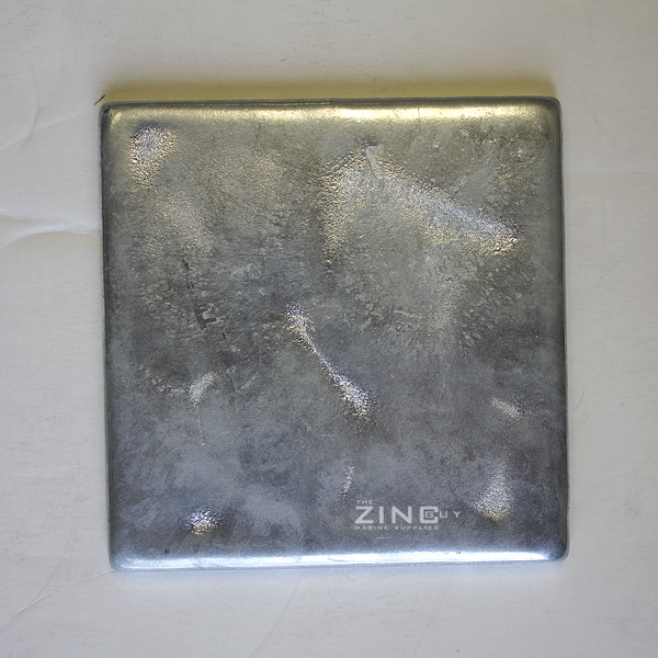 A-6 x 6 Bolt-on Zinc Plate Anode