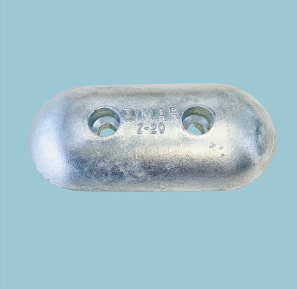 Z-20 Hull Zinc Anode for Boatlift