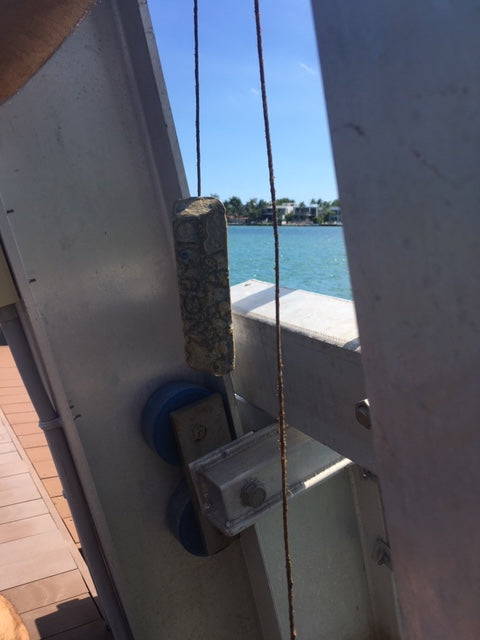 Here is a ZNGUY3 after 8 months.  The boat is located in Miami Beach where there is alot of electrolysis