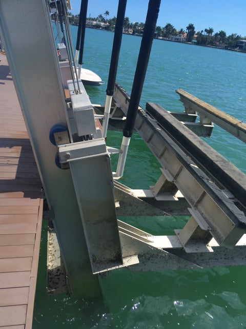 ZNGUY5  Zinc Anode with 10 ft. cable BOAT LIFT *Best Seller*