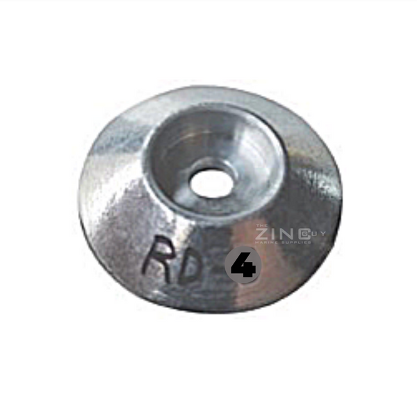 RD-4 Special Round Disc For Rudder Zinc Anode