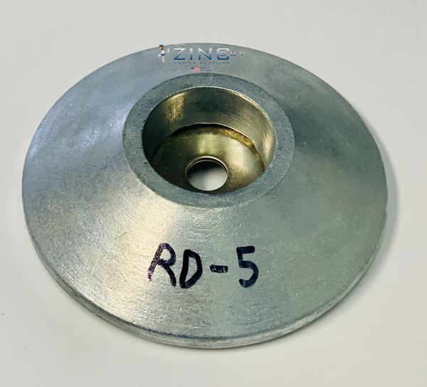 RD-5 Special Round Disc For Rudder Zinc Anode