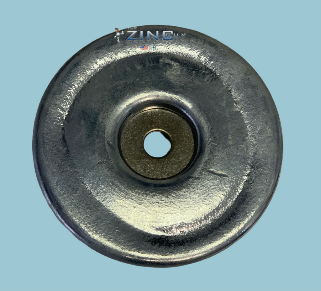 RD-5 Special Round Disc For Rudder Zinc Anode | The Zinc Guy