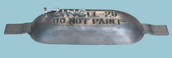 ZHS-26 Zinc LL-26  Hull Anode