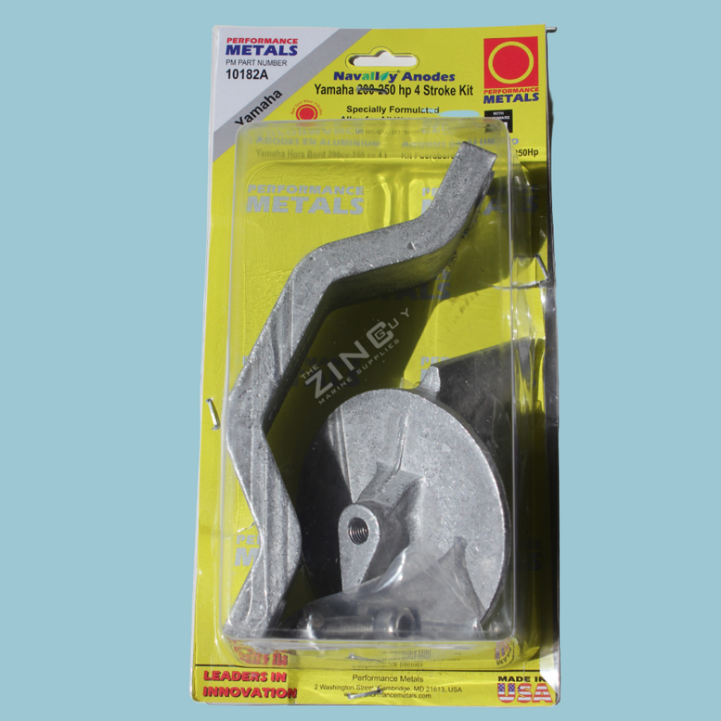 Mercury Anode Kit Seachoice 95251 Yamaha Anode Kit, Aluminum, Fits 200 ...
