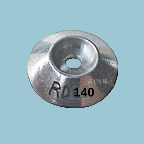 RD-140 Special Round Disc for Rudder Zinc Anode