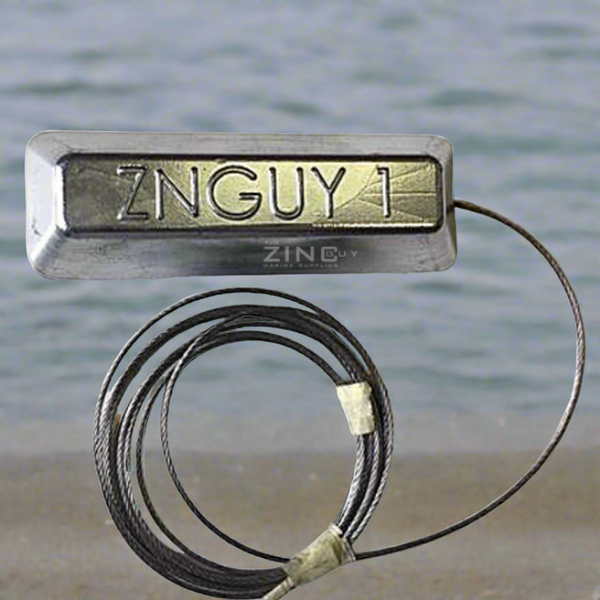 ZNGUY1  Zinc Anode with 10ft. cable BOAT LIFT