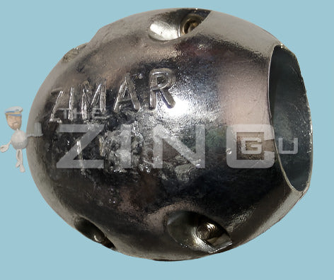 X-9 Shaft Zinc Anode  2" dia. (standard)