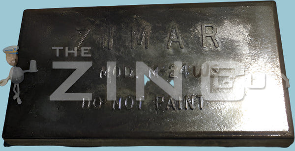 M-24 WS Bolt-on Zinc Plate Anode