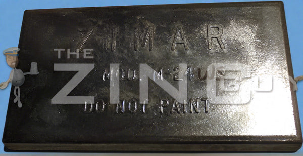 M-24 WS Bolt-on Zinc Plate Anode