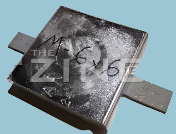 M-6 x 6 Weld-on Zinc Anode