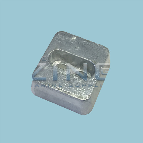 KAM02453 Kamewa Jet Drive Square Plate Zinc Anode